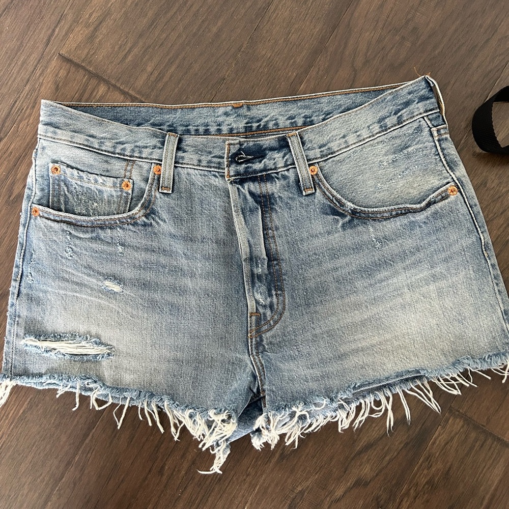 LEVI denim cut offs